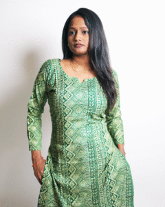Verdant Rhythm Ethnic Kurti